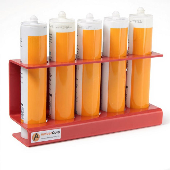 Silicone Tube Holder in red