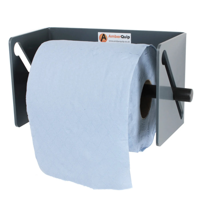 Blue Roll Towel Dispenser Holder.