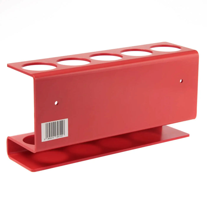 Silicone Tube Holder in red