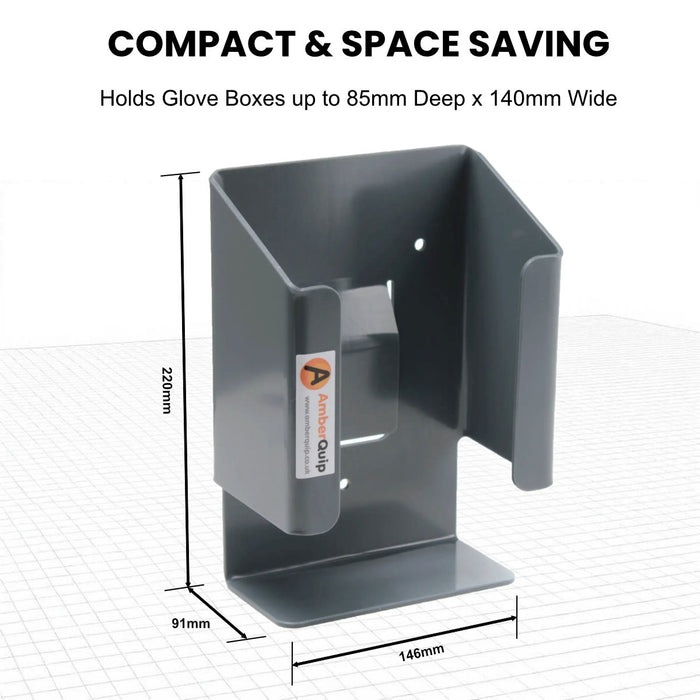 Glove Box Holder Wall Mount Organiser Dispenser (Large Version)