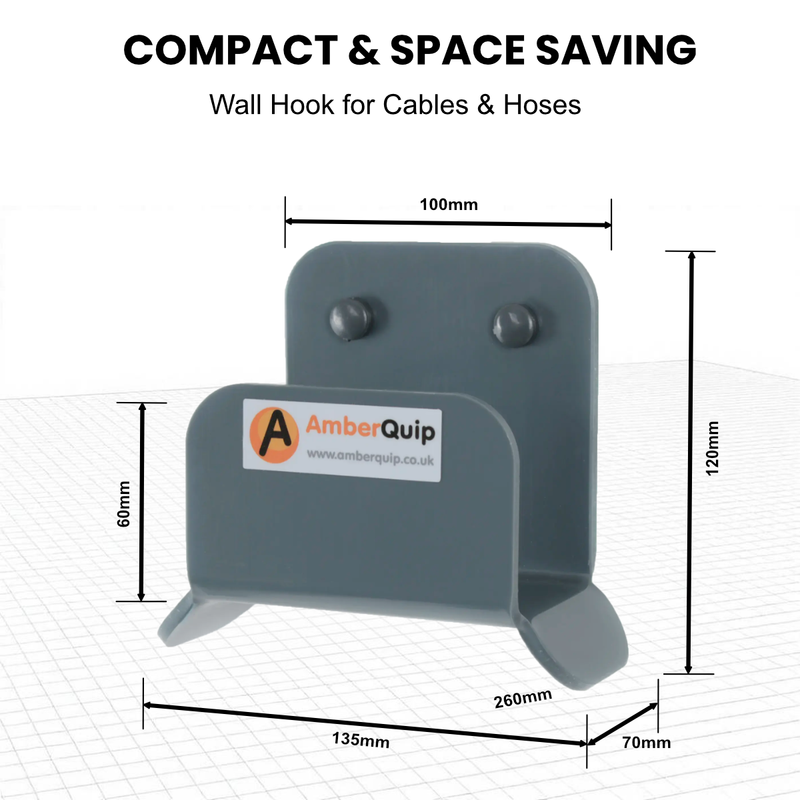 Storage Hook for cable or hoses