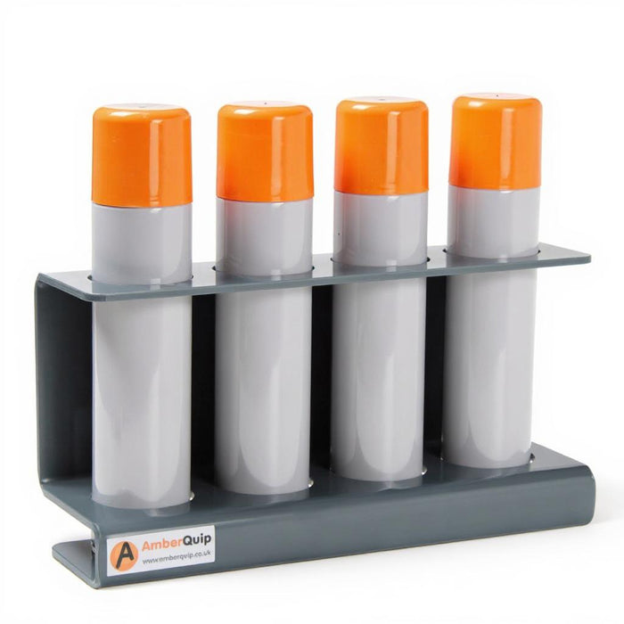 Aerosol Can Holder for Slimmer Spray Cans.