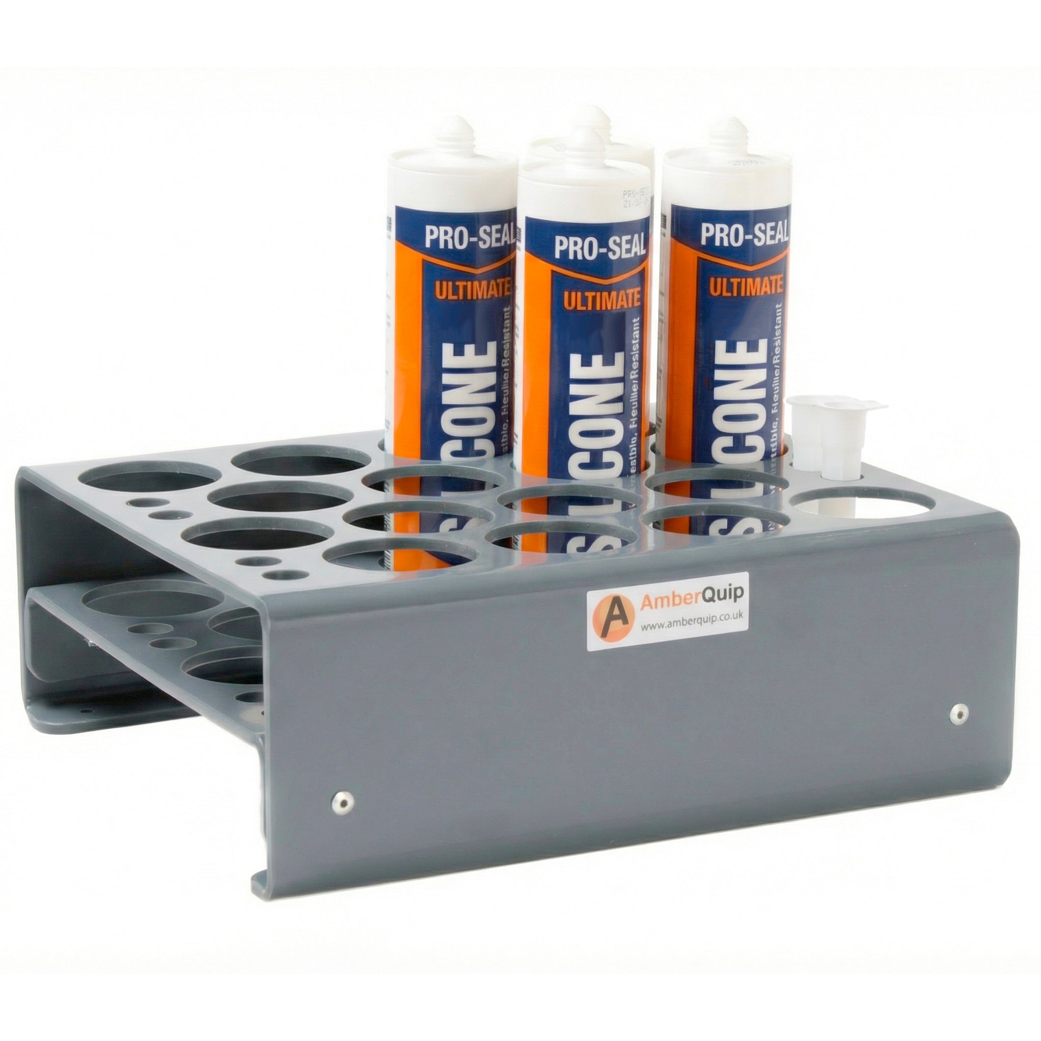 Silicone Tube Holder for Van Shelving / Racking — AmberQuip