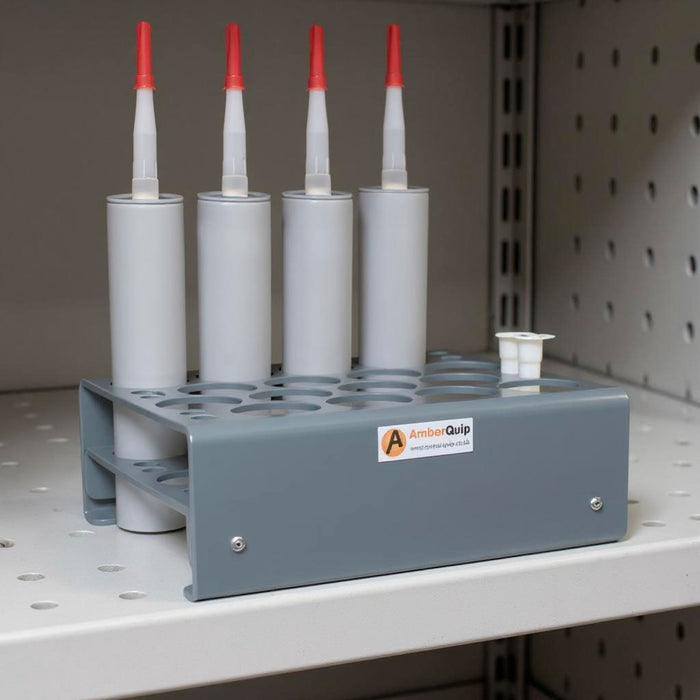 Silicone Tube Holder for Van Shelving  / Racking
