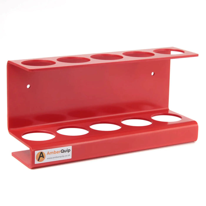 Silicone Tube Holder in red