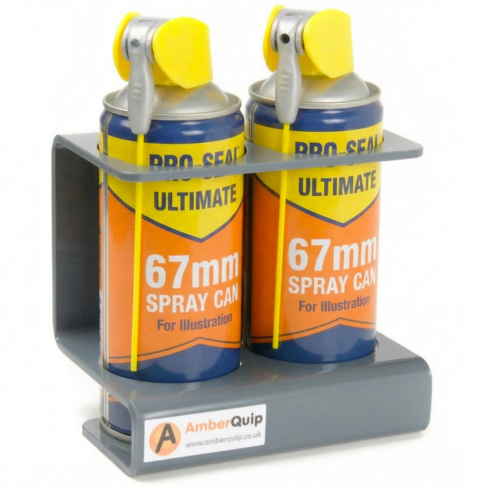 Holder for 2 Spray Cans