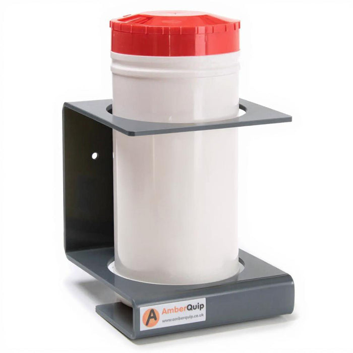 Wall mountable storage holder compatible with Big Wipes Tub.
